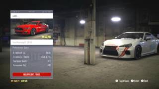 Need For Speed 2015  All Cars  Full Car Roster List [upl. by Sacks]