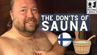 The Donts of a Finnish Sauna [upl. by Yme212]