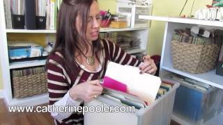 How Do I Organize My Scraps for Card Making and Scrapbooking [upl. by Ignatz814]