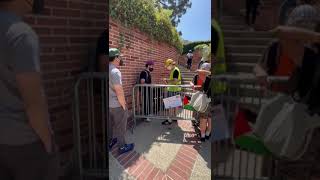 UNREAL Leftists BLOCK UCLA Campus Use Wristbands To Identify AntiIsrael Students [upl. by Yaeger607]