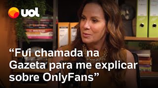 Regina Volpato conta sobre conta no OnlyFans Deu mais repercussão do que dinheiro [upl. by Enotna]