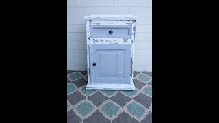 How to redo Refurbish a Farm style side table [upl. by Goeger363]