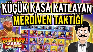 SLOT OYUNLARI BIG BASS VEGAS DOUBLE DOWN DELUXE 💰 💰 KÜÇÜK KASA KATLAYAN MERDİVEN TAKTİĞİ slots [upl. by Gnaht]