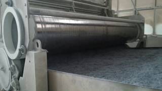 Nonwoven airlaid waste felt machineAir lay felt machine [upl. by Rotsen]