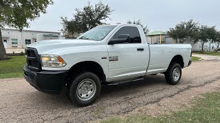 2017 Ram Tradesman 2500 regular cab inside and outside video [upl. by Iatnohs]