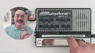 Stylophone Gen X1 Walkthrough and audio demo for beginners [upl. by Eben]