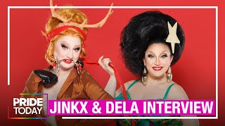 Jinkx Monsoon amp BenDeLaCreme Promise to Bring Holiday Cheer — No Matter Who Wins the Election [upl. by Ruthann460]