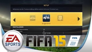 FIFA 15  Eigenes Turnier erstellen Tutorial [upl. by Silbahc998]