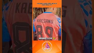 KAESANG PANGAREP KASIH KODE DARI KAOS BOLA NOMOR 89 videoviral shortvideo fyp [upl. by Ardnala]