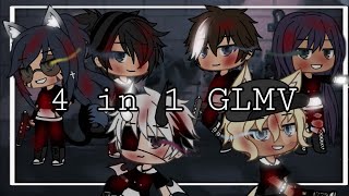 4 in 1 GLMV Animals Ain’t My Fault I kissed a boy Russian Roulette Gacha Life Music Video [upl. by Ennaeus131]