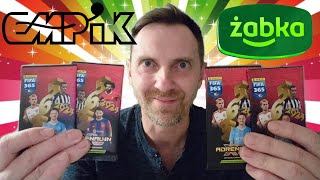 ŻABKA vs EMPIK POJEDYNEK NA SASZETKI  PANINI FIFA 365 2024  WPADAJĄ CIEKAWE KARTY [upl. by Yelloh]