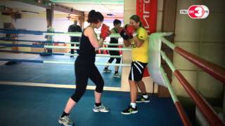 Ulmer Promiboxen Jule vs Nikki Adler [upl. by Morly]