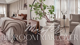 Master Bedroom Decorate with me  Summer refresh amp Makeover  Jenna’s home [upl. by Thadeus]