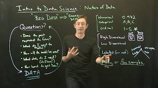 Intro to Data Science The Nature of Data [upl. by Boote]