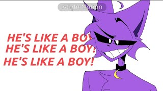 HES LIKE A BOY meme  ❤️💜🧡 smilling critters  poppyplaytime  dogday x catnap [upl. by Hsinam]