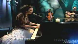 Evanescence  Lithium Live  AOL Music Sessions 2006HD [upl. by Alaehcim]