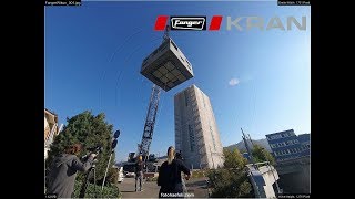 Fanger Kran 115t Lupf BrittnauWikon ZeitrafferVideo [upl. by Narcis96]