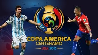 ⚽ Argentina Vs Chile ⚽  Copa América Final 2016 Full Match 1080p  27 June 016 [upl. by Egedan]