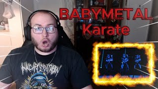 BABYMETAL  Karate LIVE REACTION WOW [upl. by Neelyar]