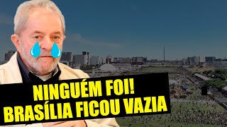 FIASCO Desfile de 7 de setembro de Lula em Brasília fica vazio e esquerdistas surtam [upl. by Initsed]