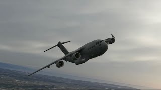 2010 Alaska USAF C17 crash animation [upl. by Bathilda245]