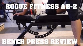 Rogue Fitness AB2 Bench Review [upl. by Nagiem]