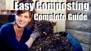 How to Make Compost From Start to FinishQuick amp Easy Complete Guide with Digital Table of Contents [upl. by Franzoni]