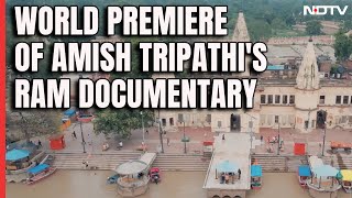 World Premiere Of Amish Tripathis Documentary Ram Janmabhoomi  Return Of A Splendid Sun [upl. by Rexford614]