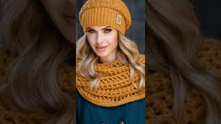 Trendy Knit Hat Designs for WomenWinter Style Essentials [upl. by Nemracledairam]