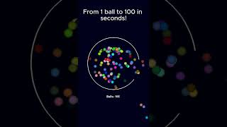 From 1 ball to 100 in seconds [upl. by Akeemaj537]