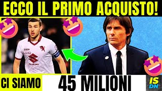 PAZZESCO CONTE RIFA IL NAPOLI PRIMO ACQUISTO [upl. by Nilhtac]