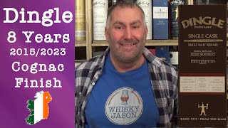 Dingle Single Cask Irish Whiskey Cognac Finish 8 Years 20152023 for Germany Review by WhiskyJason [upl. by Kara-Lynn693]