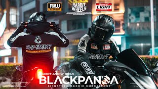 BLACK PANDA  HOODIE MOTORSPORT  by RABBIT AND WHEELS [upl. by Royce]