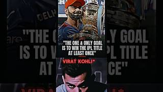 Virat kohli mindset for ipl 2025 shorts cricket ipl viratkohli rcb [upl. by Coster]