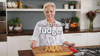 How to Make Fudge  Tesco [upl. by Nesila157]