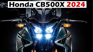 2024 Honda CB500X You Need To Know BEFORE Buying  New Adventure Motorcycle  Pronoy The Bike Lover [upl. by Aicsila]