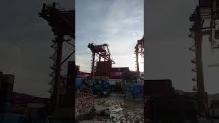 Hong Kong 🏗️ automobile excavator crane hongkong construction loading kowloon [upl. by Adora614]