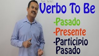 Conjugando Verbo To Be en Inglés Pasado Presente Participio Pasado [upl. by Aerdnak]