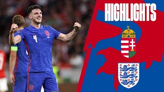 Hungary 04 England  Three Lions Clinical In Budapest  World Cup 2022 Qualifiers  Highlights [upl. by Behlke]