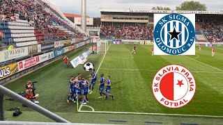 Czech Football  SK Sigma Olomouc vs Slavia Praha  FAST GOALS [upl. by Dibri]