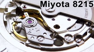 Miyota Caliber 8215 Automatic Movement Monday [upl. by Anohr]