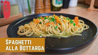 Spaghetti Alla Bottarga  Pasta Using Bottarga Cured Fish Roe Pasta [upl. by Eem]