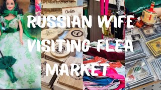 Flea Market First time fleamarket usa america америка Charlotte shopping сша k1visa [upl. by Mcwherter999]