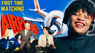 I Can’t Stop Laughing AIRPLANE 1980 Movie Reaction FIRST TIME WATCHING [upl. by Dietz]