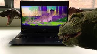 Rexy Reacts to “A More Ancient Spring” Dinosauria Series Animated Short Film by Dead Sound 2021 [upl. by Jay]