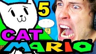 WORST CAT MARIO PLAYTHROUGH EVER [upl. by Tennies]