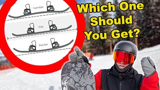 Snowboarding EVERY Snowboard Profile in One Day [upl. by Ahsenrad588]