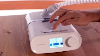 Adjusting humidification on the DreamStation  Philips  Sleep therapy system [upl. by Leksehcey]