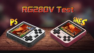 RG280V PS1 SNESSFC Game Test [upl. by Jumbala]