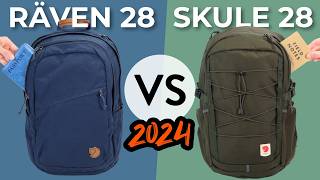 Fjallraven Raven 28 vs Skule 28 Explained in 5 Minutes [upl. by Kerrie]